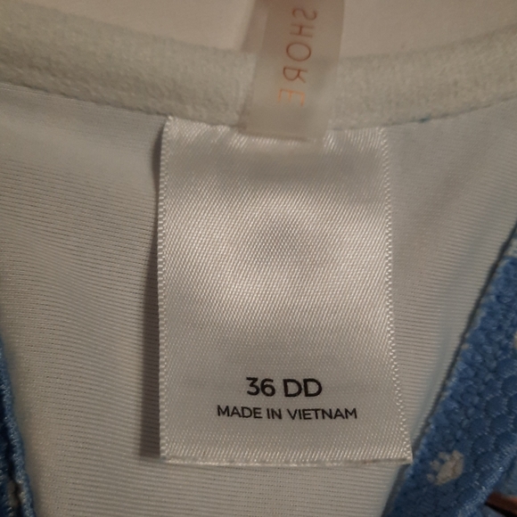 Shade & Shore Polka Dot Bikini Top Size 36 DD - Picture 5 of 6